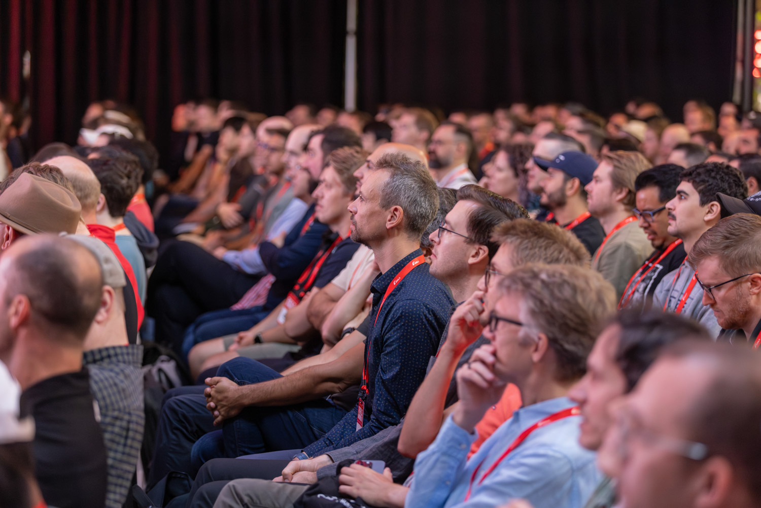 people attending rails world talk